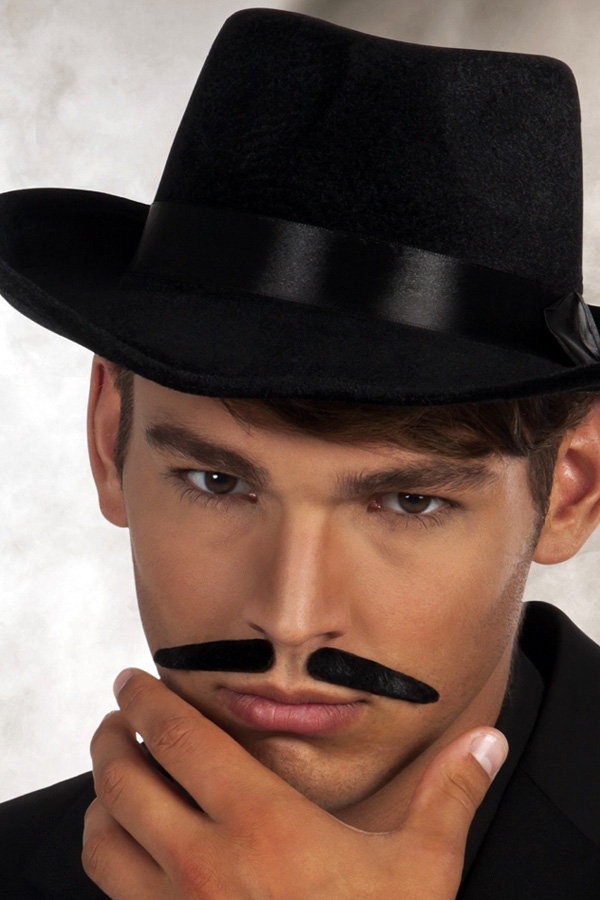 Moustache black Gangster