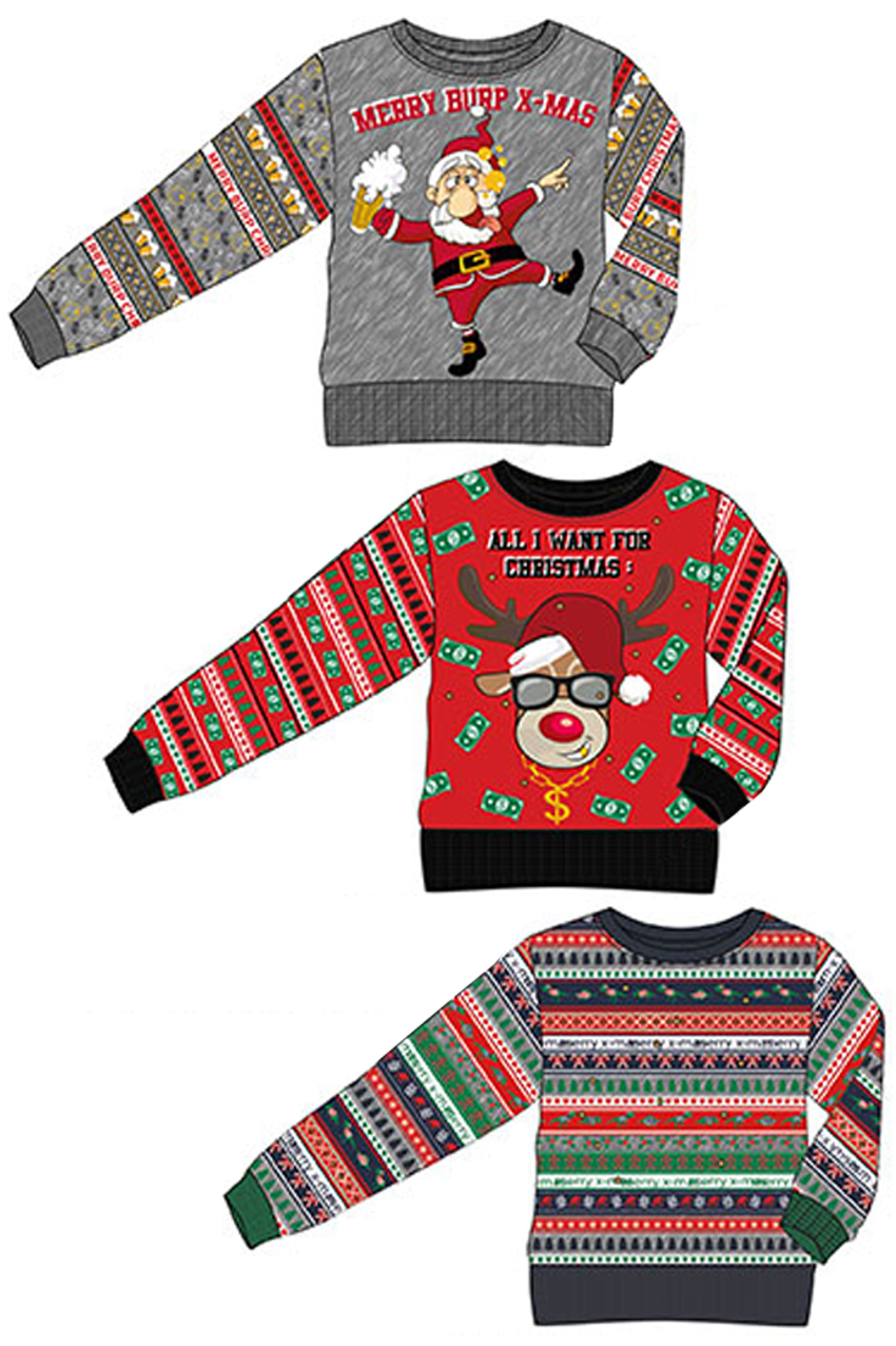 Christmas sweater with light