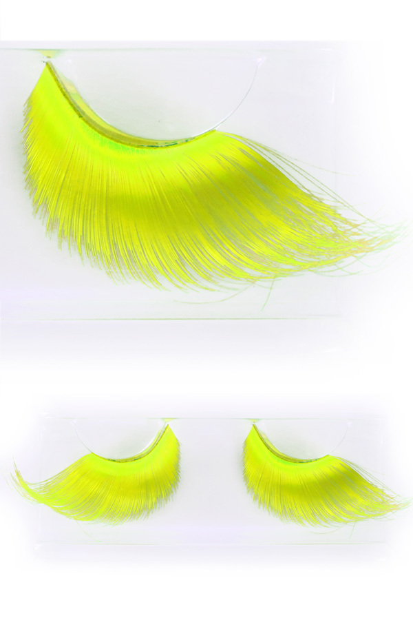 Eyelashes maxi fluor yellow
