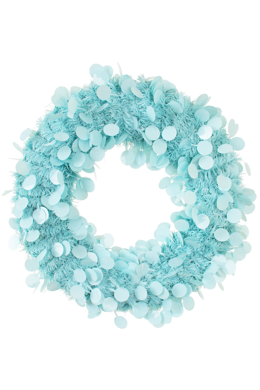 Front wreath Baby Blue 
