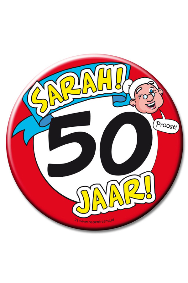 XL Button 50 SARAH Ø 10 cm