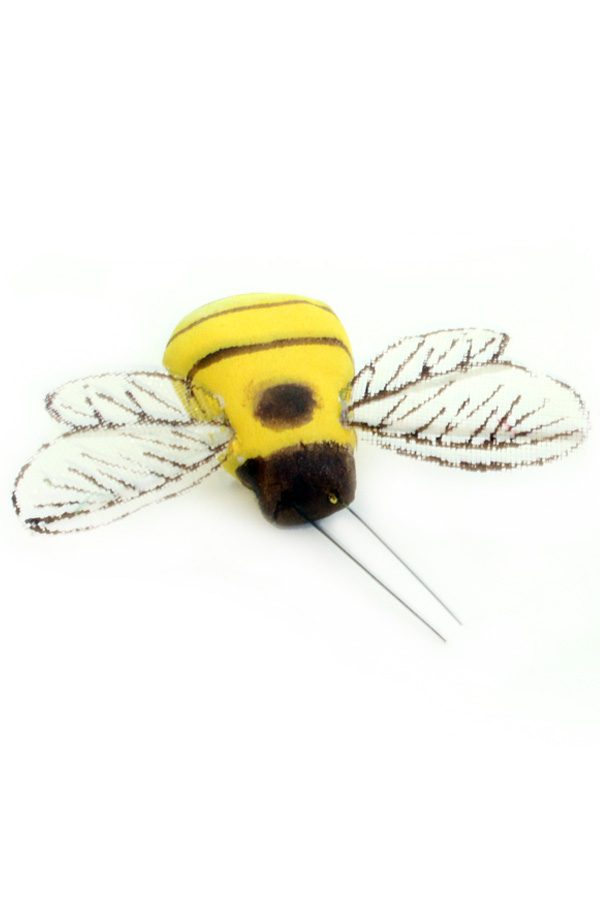 Bees 4 assorted 3 cm.