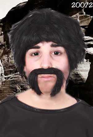 Black moustache Macho Man