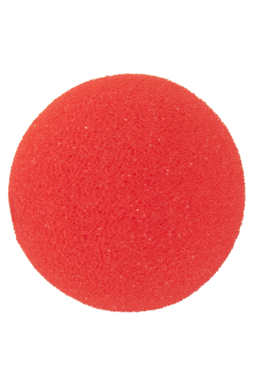 Red foam clown's nose