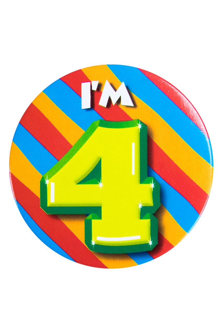 Button I'm 4