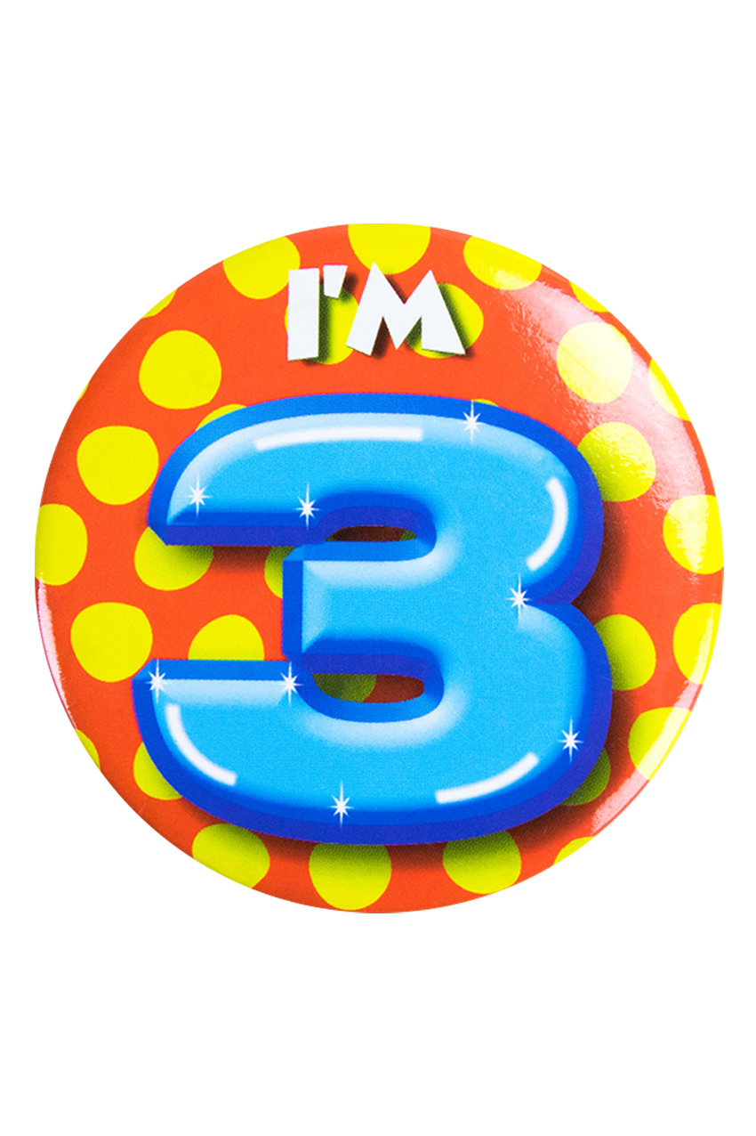 Button I'm 3