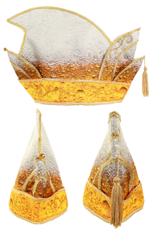 Beer prince hat gold galon mt 63