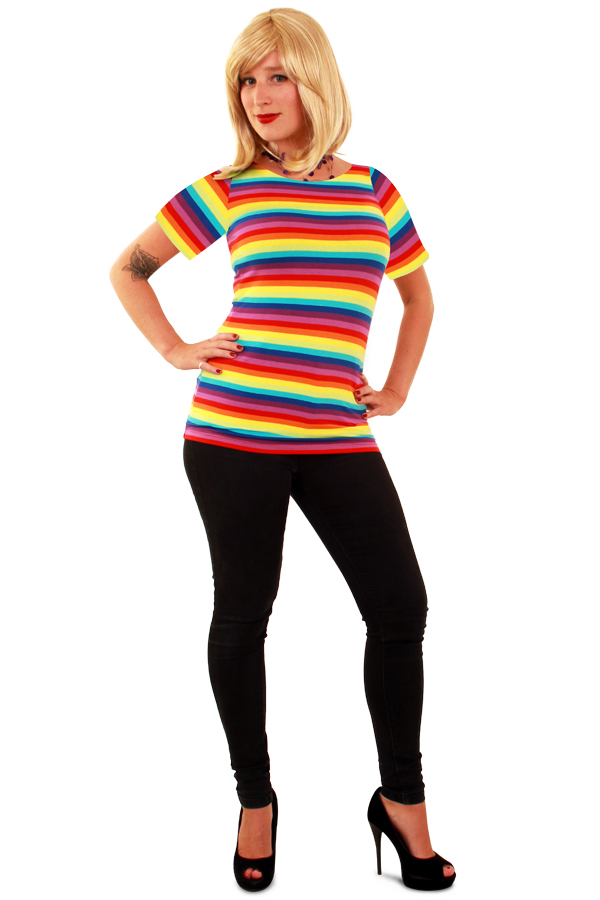 T-shirt rainbow
