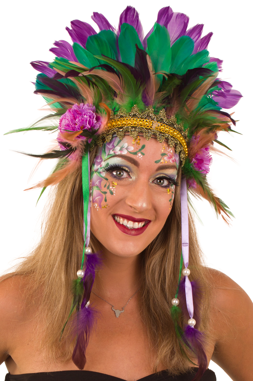 feather headdress Hidatsa
