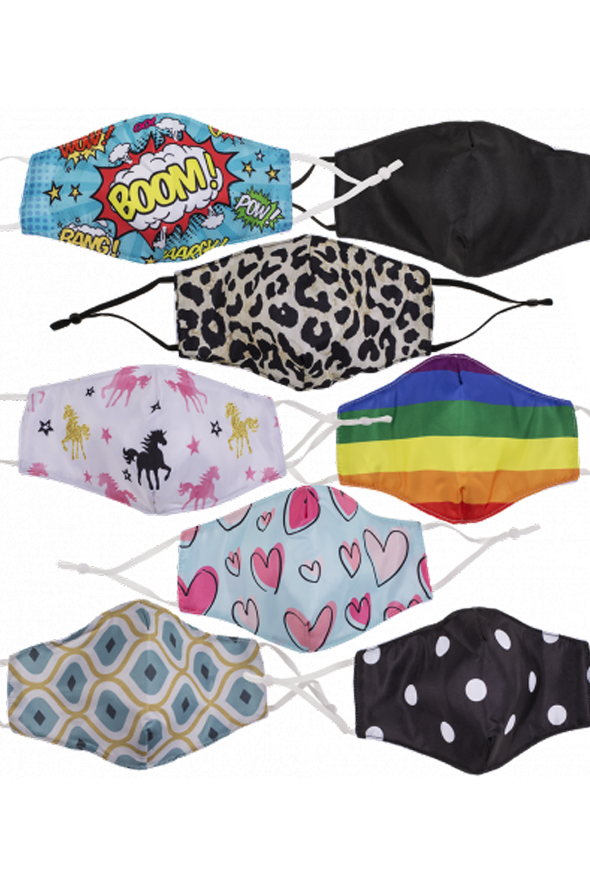 Mouth mask fancy assorted