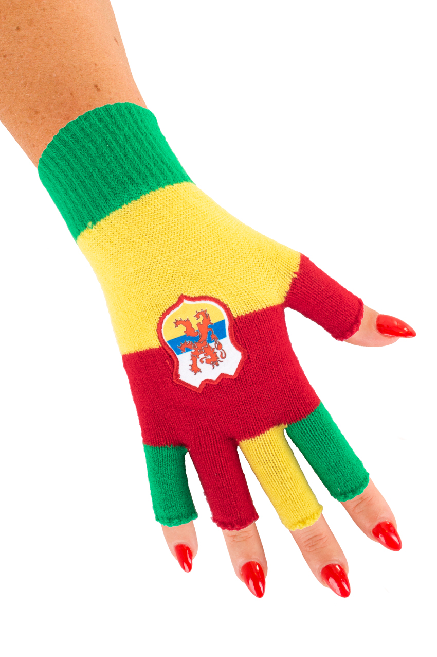 Fingerless gloves red/yellow/green Limburg 

