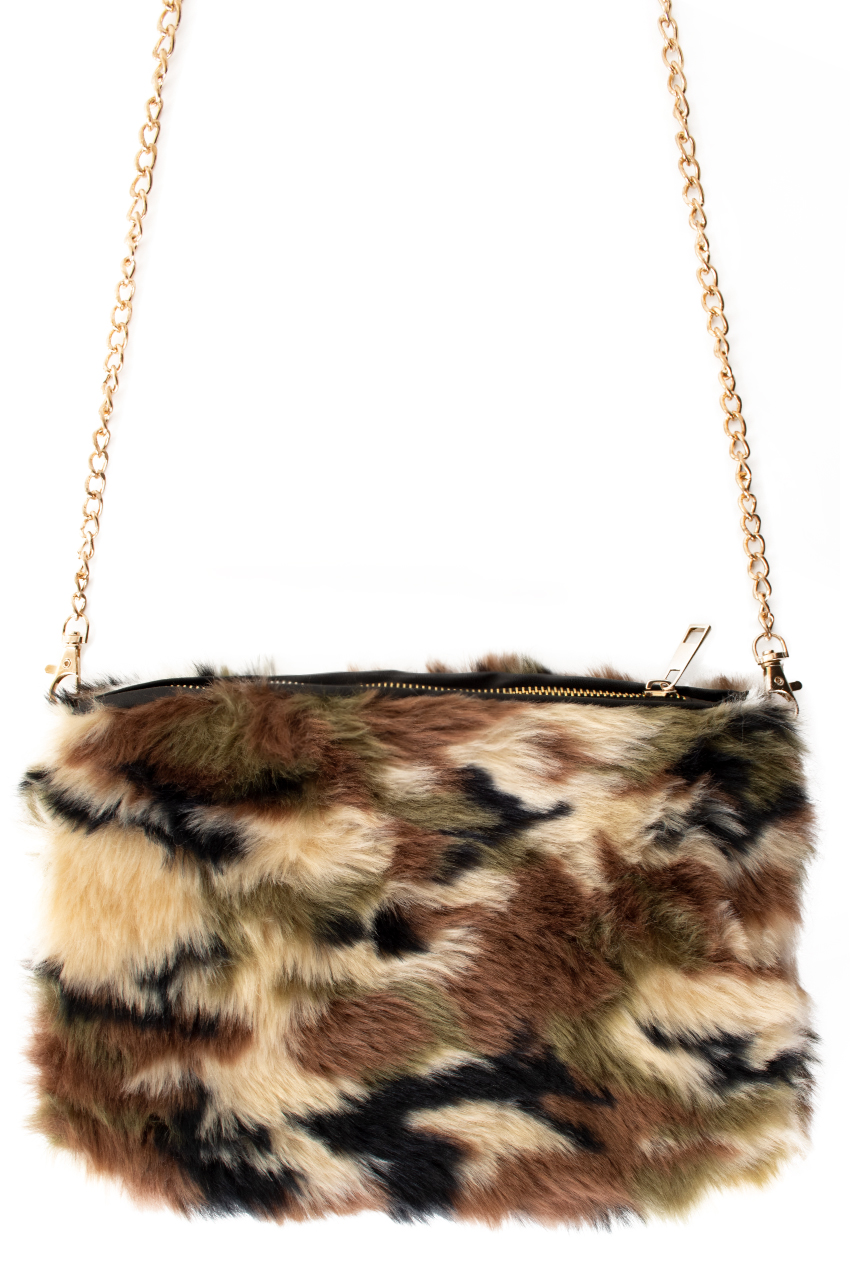 Bag camouflage fur