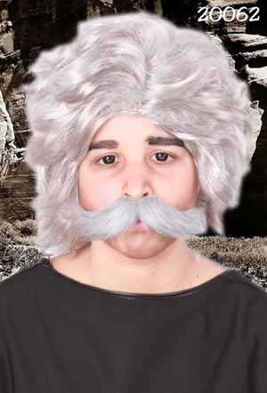 Grey moustache Ted