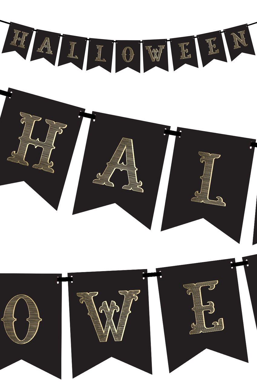 Banner Halloween Paper 175 cm