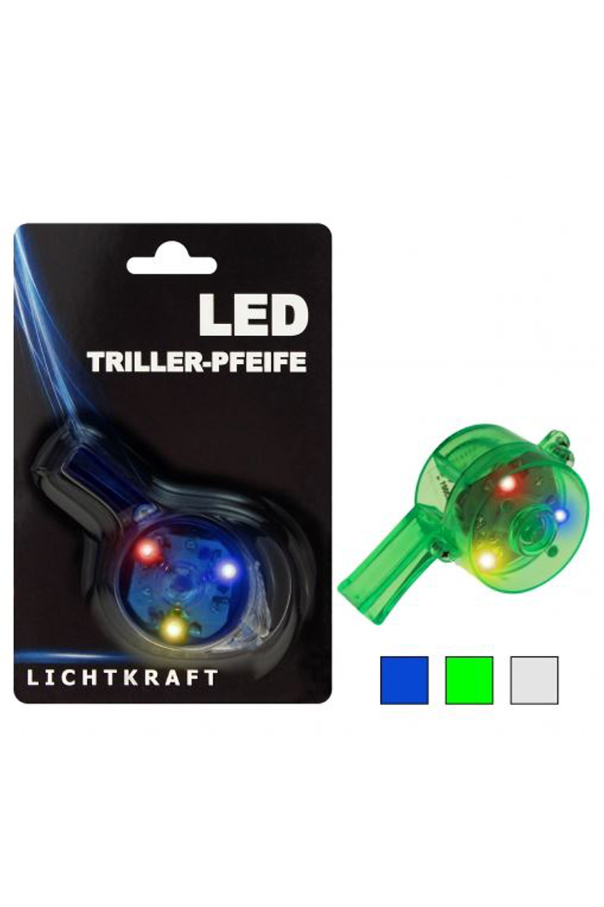 Whistle with light 3 assortiment