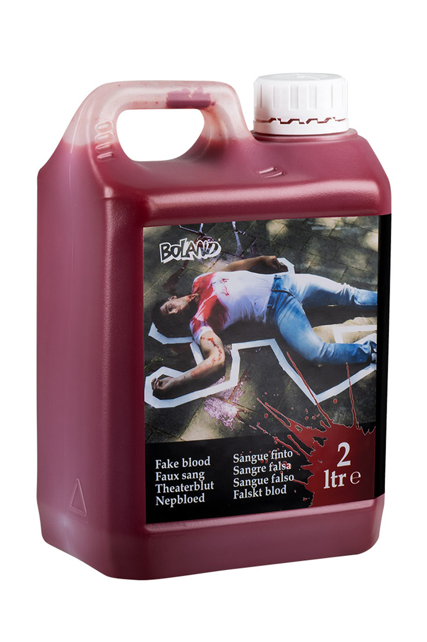 Jerry can of fake blood 2000 ml