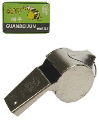 Referee whistle metal