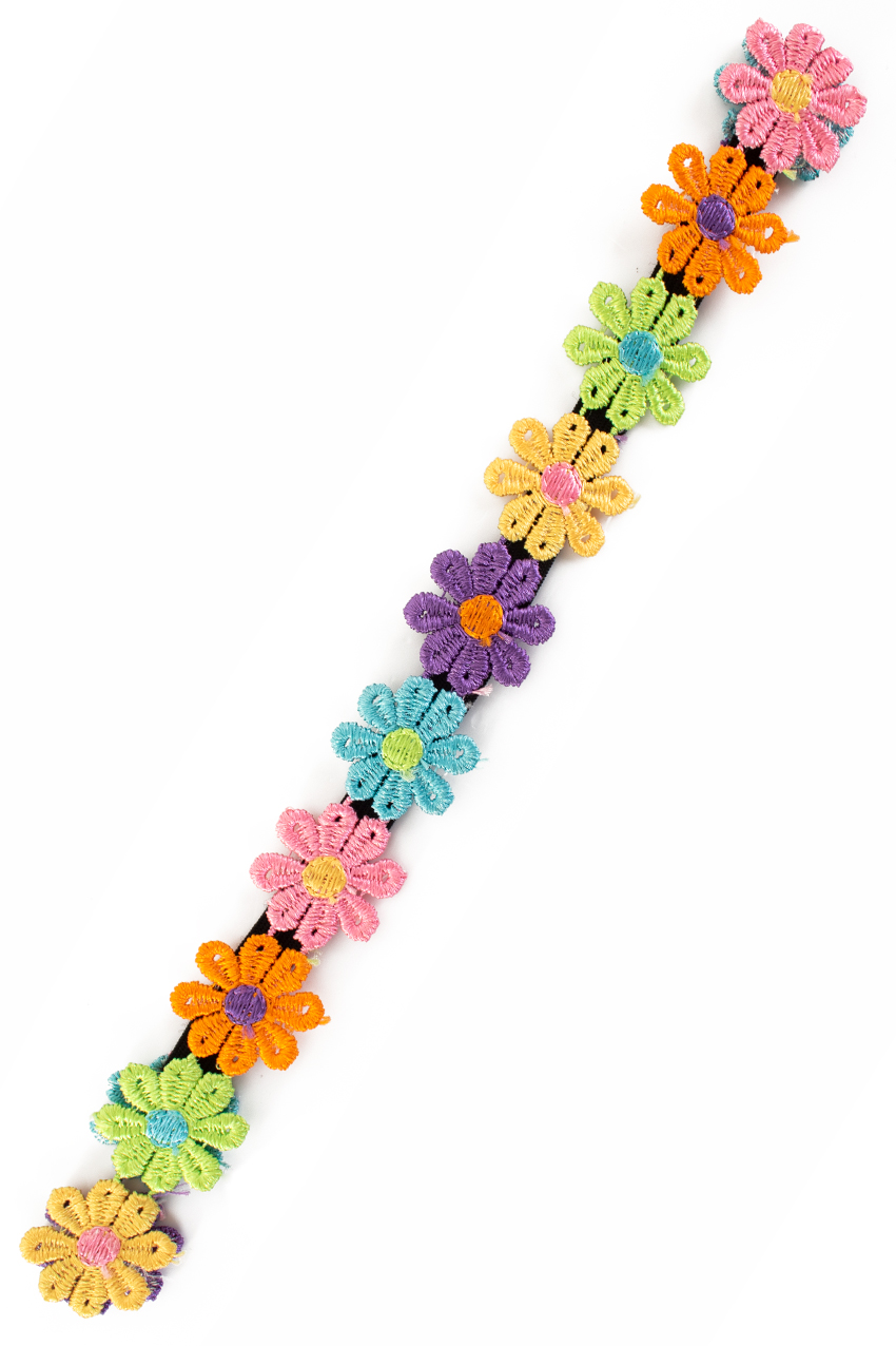 Flowers headband multicolor