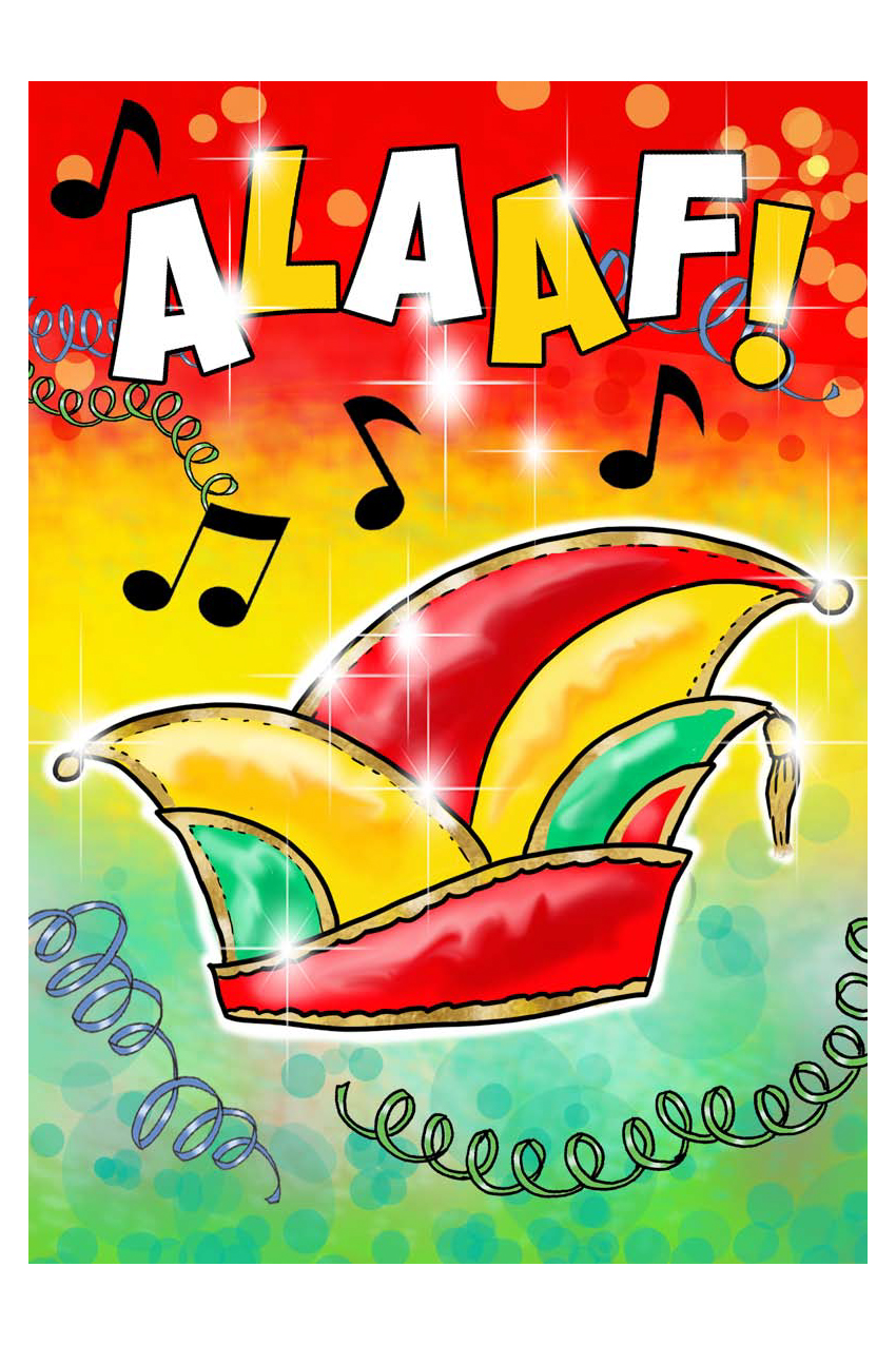 Adhesive Alaaf 17 x 25 cm