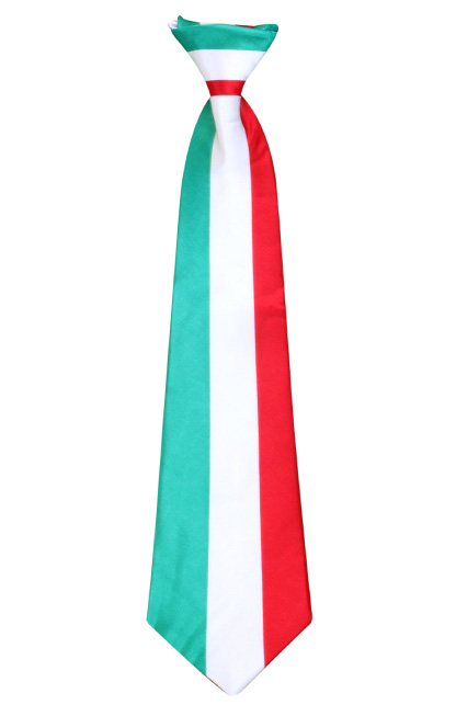 Satin necktie Italy size 42 x 10 cm