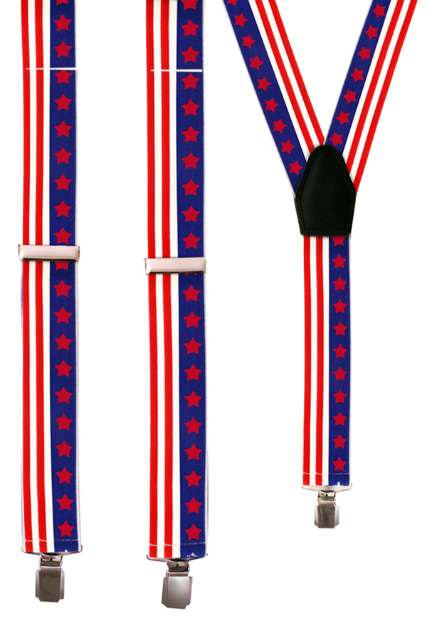 Suspenders stars & stripes