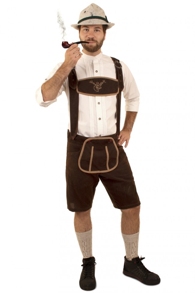NEW Copy Tyrolean pants dark brown