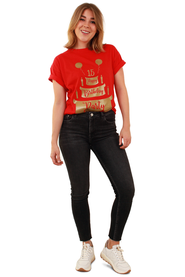 T-shirt  rood HB