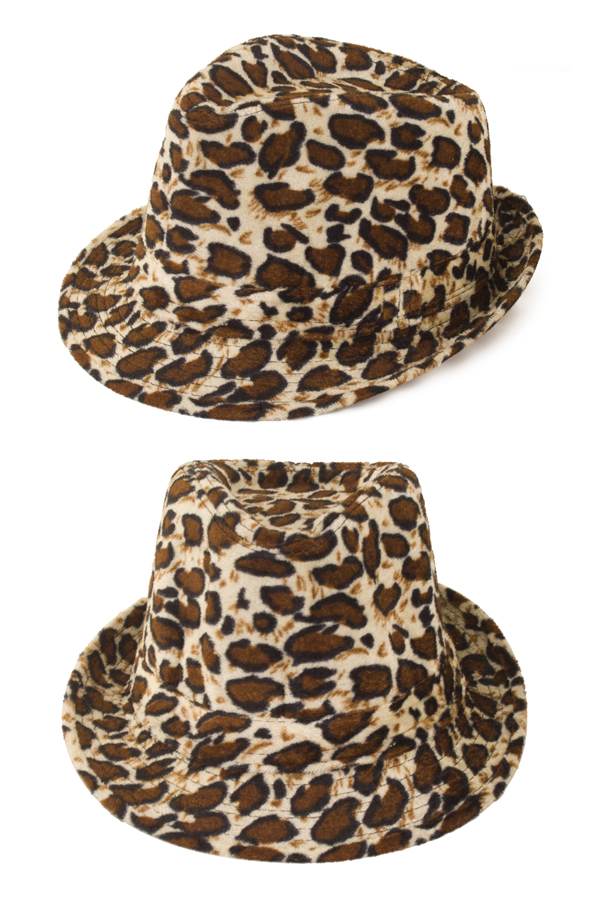 hat panther print