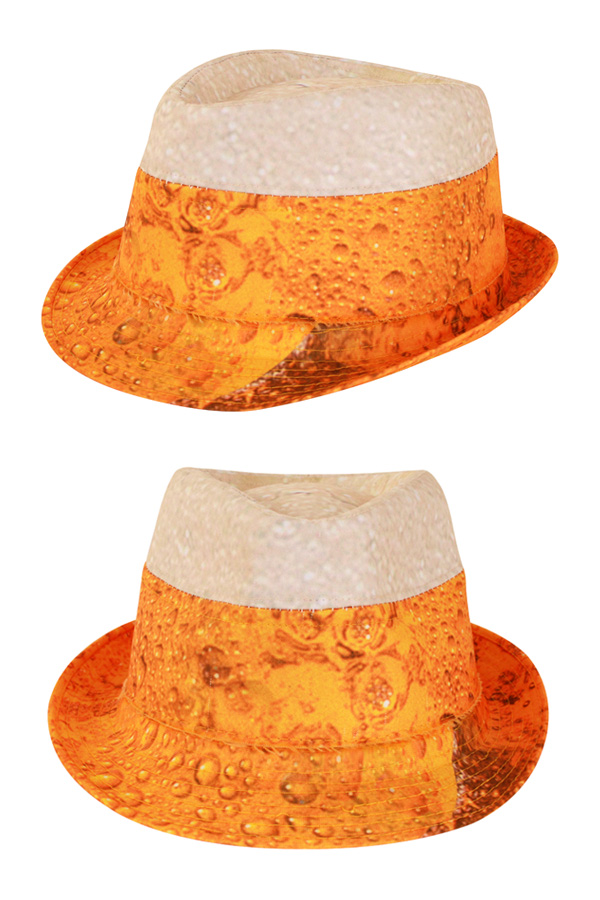 Beer kojak hat one size