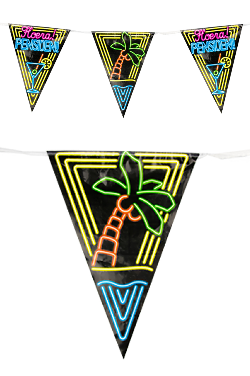 Flag line pensioen neon 10 m