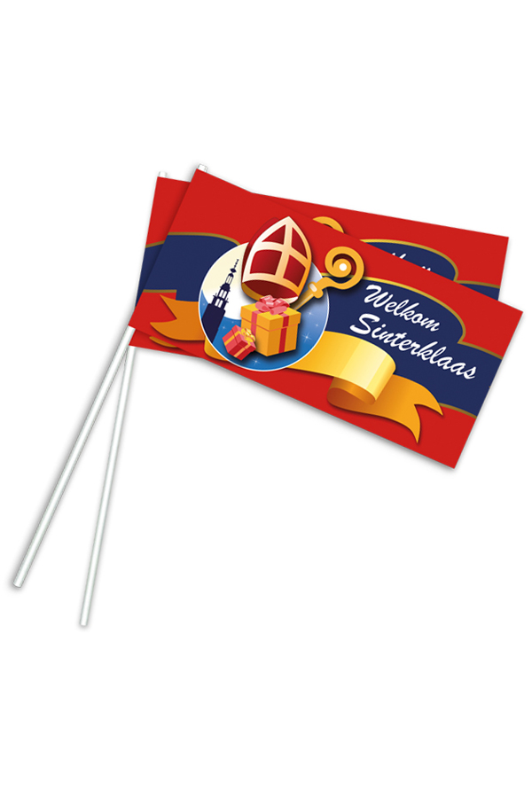 Waving flag Sinterklaas per 50