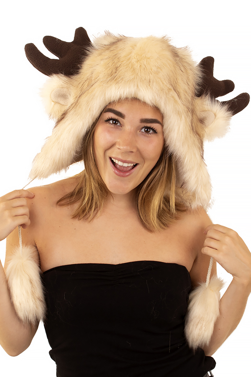 Cap plush luxury Elk