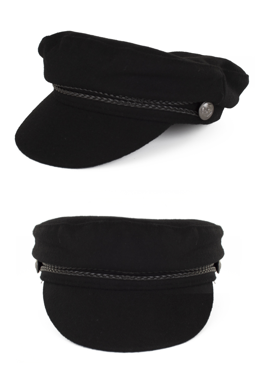Cap Heinrich black luxury