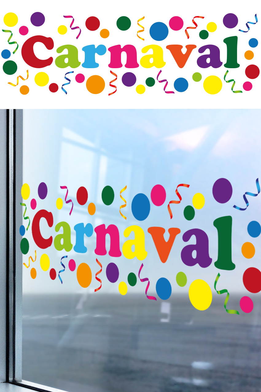 Adhesive Carnaval 75 x 25 cm