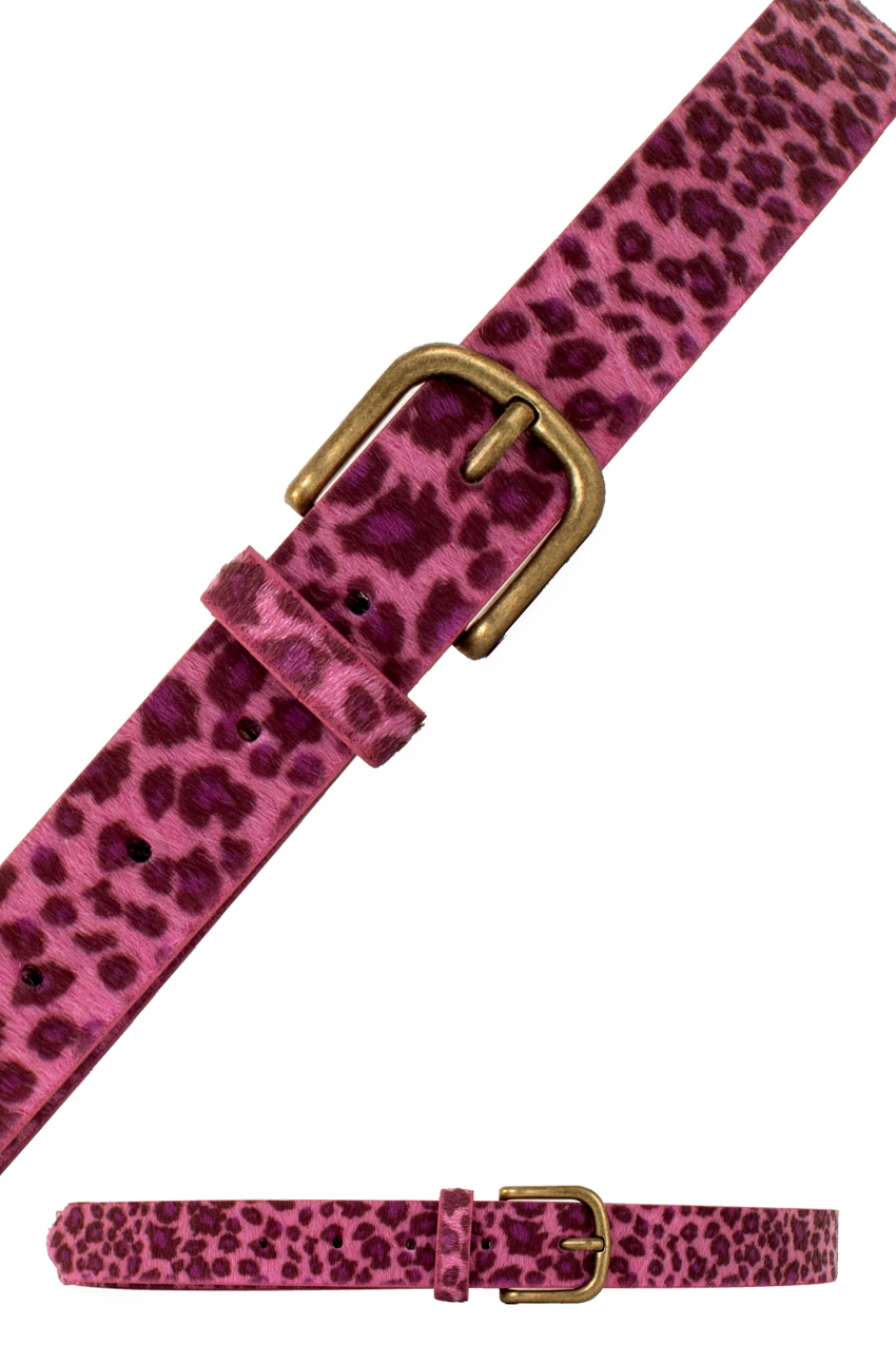 Belt panther pink