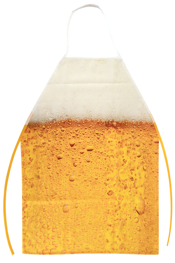 Appron beer pattern one size