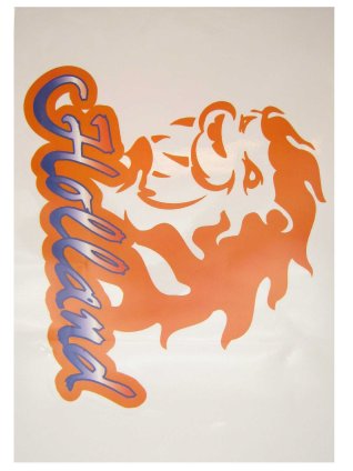 Window stickers Holland 35 x 55 cm