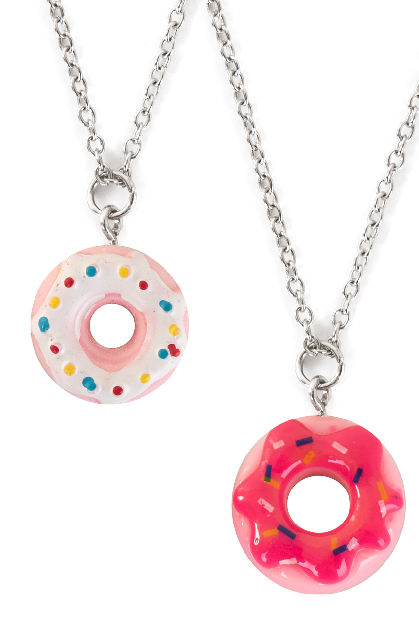 Necklace donut 2 assortiment